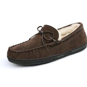 Dream Pairs Men's Moccasin Slippers House Shoes Indoor Outdoor Loafers Size 11
